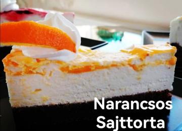 Narancsos Sajttorta